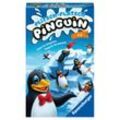 Ravensburger 23461 - Plitsch Platsch Pinguin, Mitbringspiel für 1-4 Spieler, Kinderspiel ab 4 Jahren, kompaktes Format, Reisespiel