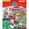 PAW Patrol - Alle Pfoten an Deck! - Verrückte Such-Bilder, groß - Wimmelbuch - Pappbilderbuch mit wattiertem Umschlag, Gebunden