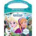 Disney Die Eiskönigin - Verrückte Such-Bilder für unterwegs - Wimmelbuch - Pappbilderbuch mit Stift und abwischbaren Seiten ab 3 Jahren, Gebunden