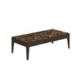 Gloster GRID Cabana Coffee Table Aluminium/Keramik 103x50x29 cm Java/Emperor Keramik/Aluminium