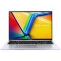 ASUS Vivobook 16 X1605ZA-MB416W, Notebook, mit Zoll Display, Intel® Pentium® Gold,8505 Prozessor, 8 GB RAM, 512 SSD, UHD Graphics, Silber, Windows 11 Home (64 Bit)