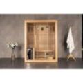 Traditionelle Sauna SKYLINE L - 150 x 120 cm