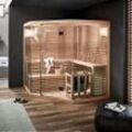 Traditionelle Sauna SKYLINE XL BIG 200 x 200 cm