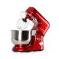 Bella Küchenmaschine 1800 W / 2,7 PS 5 Ltr Edelstahl BPA-frei Rot