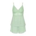 Triumph - Pyjama-Set - Turquoise 42 - Aura Spotlight - Homewear für Frauen