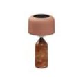 Gloster AMBIENT Pebble Lampe Stein/Aluminium Fire/Terracotta