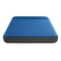 INTEX 64013 - Luftbett - Queen Dura-Beam Truaire inkl. USB-Luftpumpe (blau, 152x203x22) Luftmatratze Campingbett