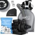 Kesser - Sandfilter Sandfilteranlage + 700g Filterbälle ersetzen 25kg Filtersand- Poolfilter 10 m³/h Filteranlage Filterkessel für Pool Schwimmbecken