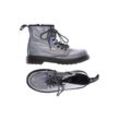 Dr. Martens Damen Stiefelette, silber, Gr. 36