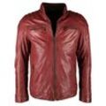 Lederjacke JCC "40700" Gr. 48, rot Herren Jacken