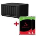 Synology DiskStation DS1621+ 6 Einschübe NAS-Server Leergehäuse + 8TB Seagate Ironwolf SATA 3.5" HDD (2x 4TB)