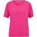 VENICE BEACH T-Shirt "Reagan", V-Ausschnitt, für Damen, pink, L