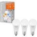 LED-Lampe smart+ WiFi Classic, A60, E27, eek: f, 9 w, 806 lm, 2700…6500 k, Smart, 3 Stück - Ledvance