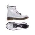 Dr. Martens Damen Stiefelette, silber, Gr. 36