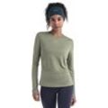 Icebreaker 125 ZoneKnit™ Merino Blend Energy Wind Langarmshirt - Frau - Lichen - Größe S