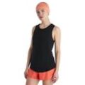 Icebreaker 125 Cool-Lite™ Merino Blend Sphere III Tanktop - Frau - Black - Größe XL