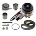 SKF Wasserpumpe + Zahnriemensatz mit Dichtungen schwarz für SKODA MITSUBISHI VW SEAT (FAW) AUDI FORD MAN 04L121011L 038109244P 04L121011N VKMC 01278