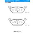 ATE Bremsbelagsatz, Scheibenbremse Ceramic links rechts für SKODA SEAT VAG 1S0698151B 6C0698151B 5C0698151 13.0470-7111.2