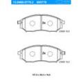 ATE Bremsbelagsatz, Scheibenbremse vorne rechts links für RENAULT INFINITI NISSAN DA060-EB325 D1060-5X00A D1060-1MF0A 13.0460-5778.2