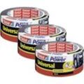 Extra Power® universal 56388 Gewebeklebeband Schwarz (l x b) 25 m x 50 mm 3 St. - Tesa