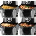 Buri - Heißluft Fritteuse 3,5 l Backofen Airfryer Friteuse Drehgrill Frittieren Kein Öl