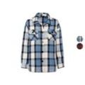 esmara® Damen Overshirt, im Karomuster, leger geschnitten