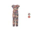 esmara® Damen Leinen-Jumpsuit, 3/4 Länge, mit Schlitz