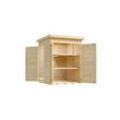 WEKA Gartenschrank »Q 415«, aus Fichtenholz, 152 x 152 x 205 cm