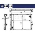 MAHLE Kühler, Motorkühlung mit Zubehör für BMW (BRILLIANCE) 1611557 9071518 1611573 CR 455 000S