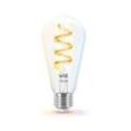 WiZ Tunable White & Color E27 ST64 40W - Smarte Filament Lampe - Weiß