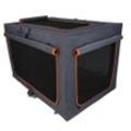 zooplus Exclusive Faltbare Nylonbox Alu deluxe L 61x91x58cm