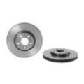 BREMBO Bremsscheibe COATED DISC LINE vorne rechts links innenbelüftet 320mm für VW (FAW) (SVW) AUDI 8R0615301D 8R0615301F 8R0615301 09.B972.11