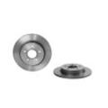 BREMBO Bremsscheibe COATED DISC LINE 08.A725.11 VollHinten Rechts Links für FORD Focus III 1.6 Ti Flexifuel EcoBoost TDCi 2.0 1.0 LPG Ti-GDi ST