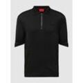 Regular Fit Poloshirt mit Label-Patch Modell 'Sayfong'