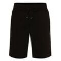 BOSS Sweatshorts Herren Baumwolle, schwarz