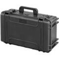 Max Koffer MAX520 Outdoor Case 30,16 l - Mit Facheinteilung Schwarz