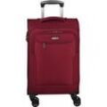 d&n Travel Line 6804 Kabinentrolley 55 cm 4 Rollen 35 l - Rot