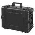 Max Koffer MAX540H245 Outdoor Case 53,38 l - Mit Schaumstoff Schwarz