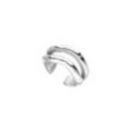 Molten Ear Cuff Silver