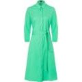 MORE & Hemdblusenkleid, Bindegürtel, für Damen, grün, 40