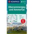 Kompass Karte Nr. 05 Oberammergau und Ammertal 1:35.000