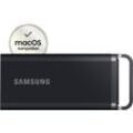 Samsung Portable SSD T5 EVO - 4TB in Schwarz für PC/Mac