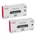 Canon Original Toner 707BK Doppelpack schwarz (OP9424A004DP)