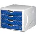 Schubladenbox "Chameleon" blau