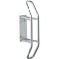 Fahrrad Wandparker, 90° gerade, f. Reifen bis B 55 mm, B 250 x T 230 x H 540 mm, Stahl pulverbesch., 1 Einstellpl.