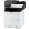 Multifunktionsdrucker Kyocera ECOSYS MA4000cifx, Drucken/Kopieren/Faxen/Scannen, bis DIN A4, B 480 × T 578 × H 572 mm, weiß-schwarz