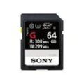 Sony SF-G Series SF-G64 - Flash-Speicherkarte - 64 GB - UHS-II U3 / Class10 - SDXC UHS-II