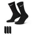 Set mit 3 Paar Socken Nike Everyday Schwarz Unisex - SX7676-010 S