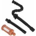 Kraftstoffrohrfilterelemente Kit Ersatzzubehör Gummileitung Passend für Stihl 024 026 MS240 MS260 Kettensäge - Sjlerst