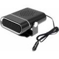 Air Heater Quick Demister SUV Portable 12V LKW Schnelles Auto für Auto Taxis Heizung Klimaanlage Auto Innenraum Kratzer (schwarz, One Size)